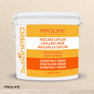 Máscara Capilar Queratina e Argan SalonPro 1.500G