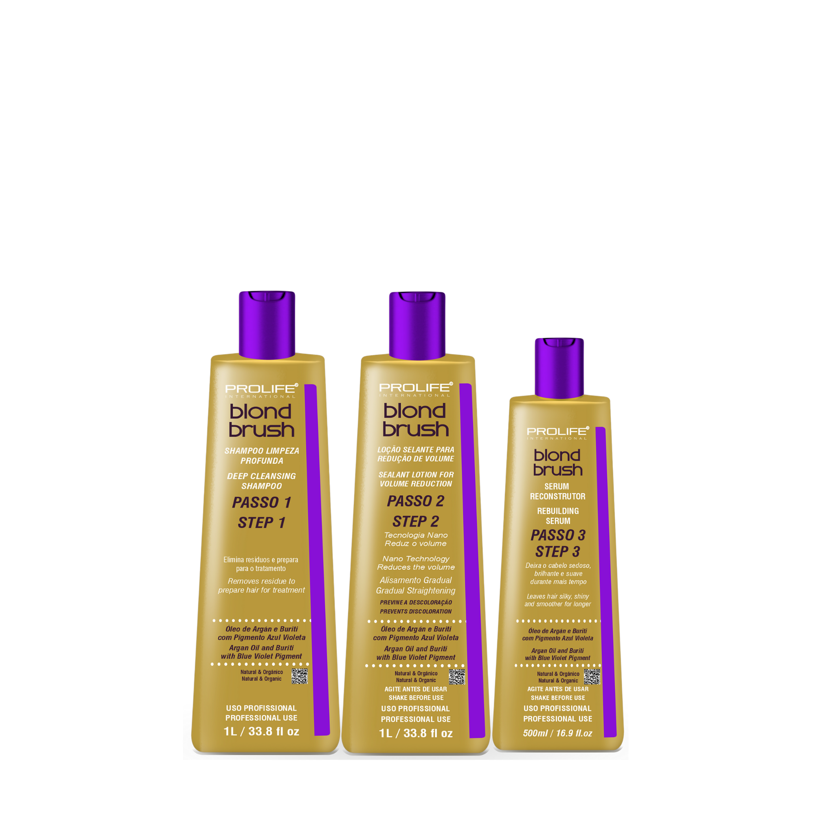 Progressiva Blond Brush Kit Profissional 2500ML