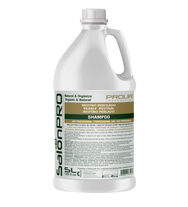 SHAMPOO NEUTRO PEROLADO SALONPRO GALAO 5L