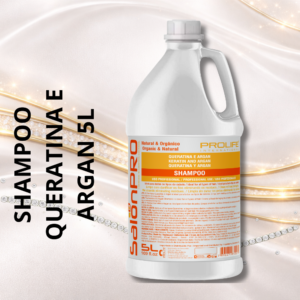 Shampoo Profissional Galão 5L Queratina e Argan Prolife International